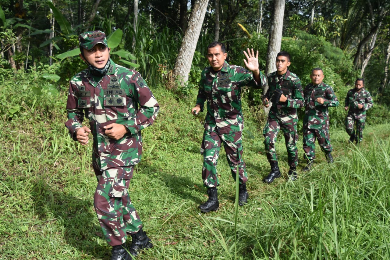Prajurit Korem 073/MKT Lari Bersama, Sebagai Sarana Jaga Imun Dimasa Pandemi Covid-19